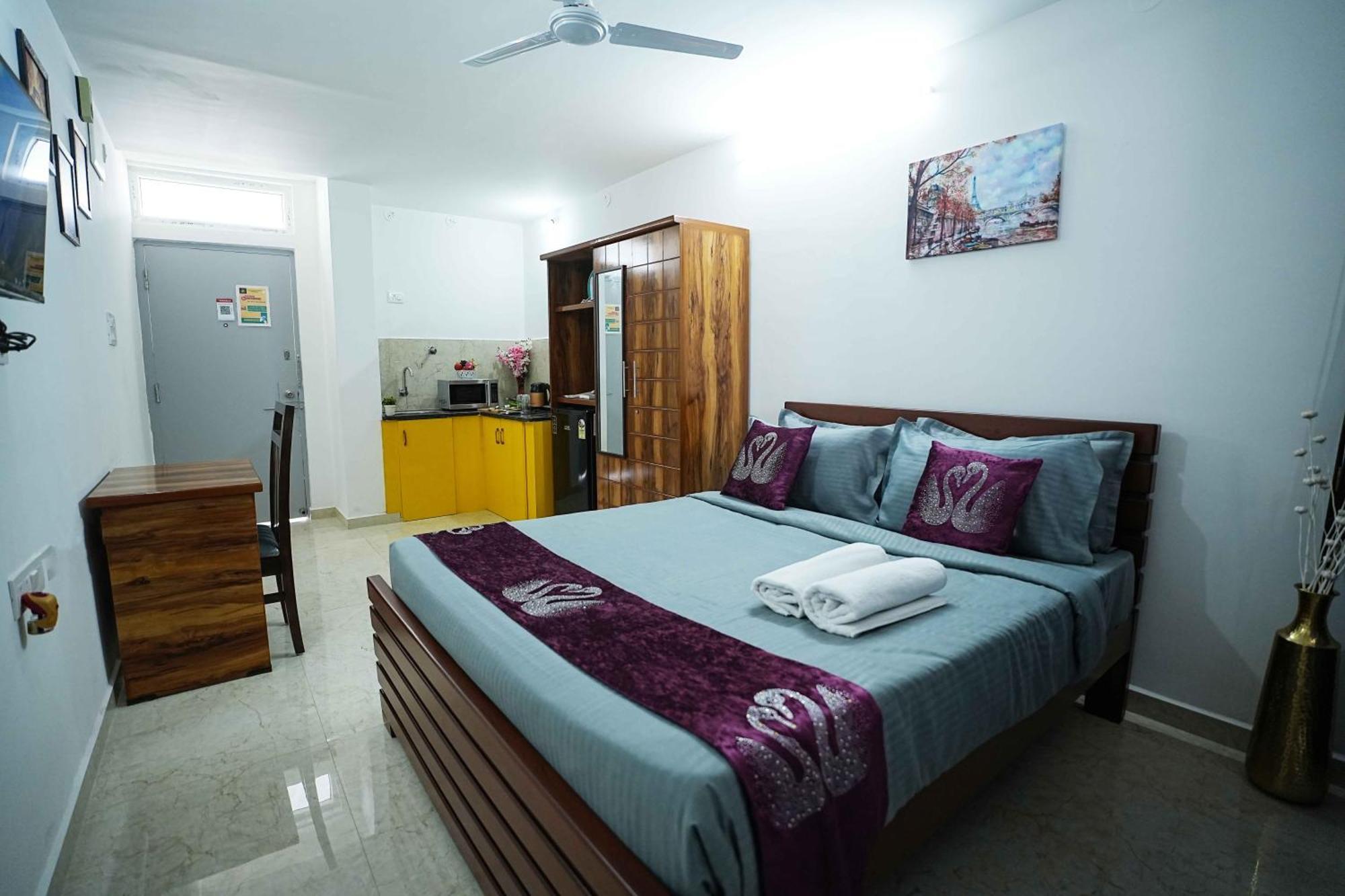 Yellow Bells Studios And Suites Gachibowli Exterior photo
